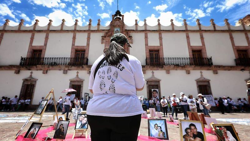 Madres buscadoras convierten el 10 de mayo en protesta